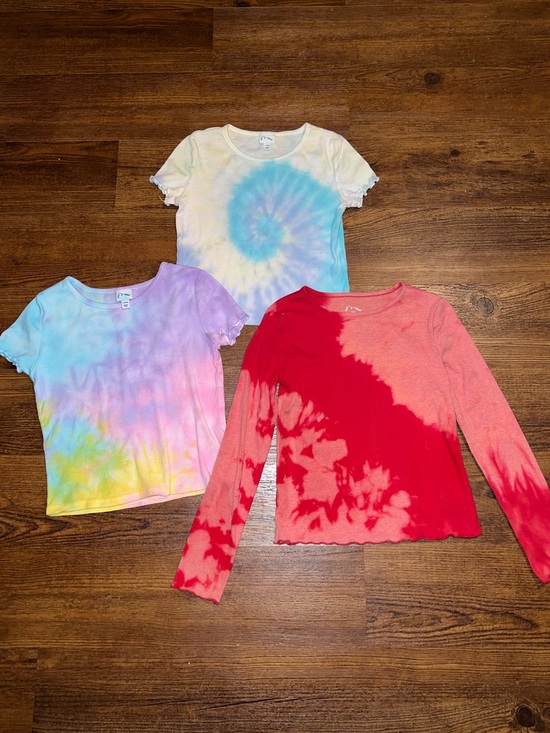 art class Other - Art Class Custom Tie-Dye Colorful Short and Long Sleeve Shirt Bundle Size M/L